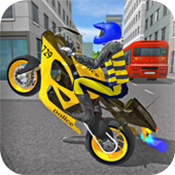 警察摩托车赛模拟器3D