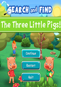 三只小猪：搜索与寻找 英文版